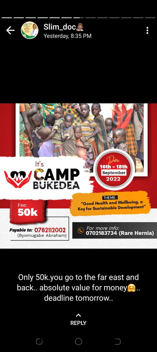 Drssekiranda's tweet photo. Good health to the local people is the key to social and economic development of the country
#bukedeamedicalcamp
#goodhealthy
#freemedication🇺🇬🇺🇬🇺🇬🇺🇬💊🩺💉💉💉💉 https://t.co/KUfGedeuQD