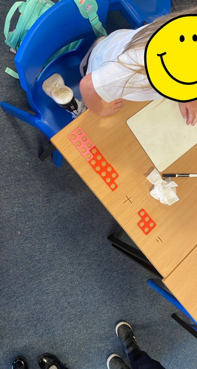MissMcIntosh16's tweet photo. In Room 3 today we used different materials to calculate our Number Talks sums and we discussed how we used cubes, number lines and Numicon 💡🤩 @crawforddyke https://t.co/n5T93vc6Jj