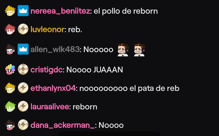 Noctix19's tweet photo. Juan: Oye a ti te suena un pato que se llamaba Eustaquio? 

Auron: Eustaquio? La verdad es que no...

Juan: Es que ayer lo m4té porque tenía hambre pero no me dio nada

Auron: Tendré que investigar eso

El chat: https://t.co/Vb1AMyfYXj