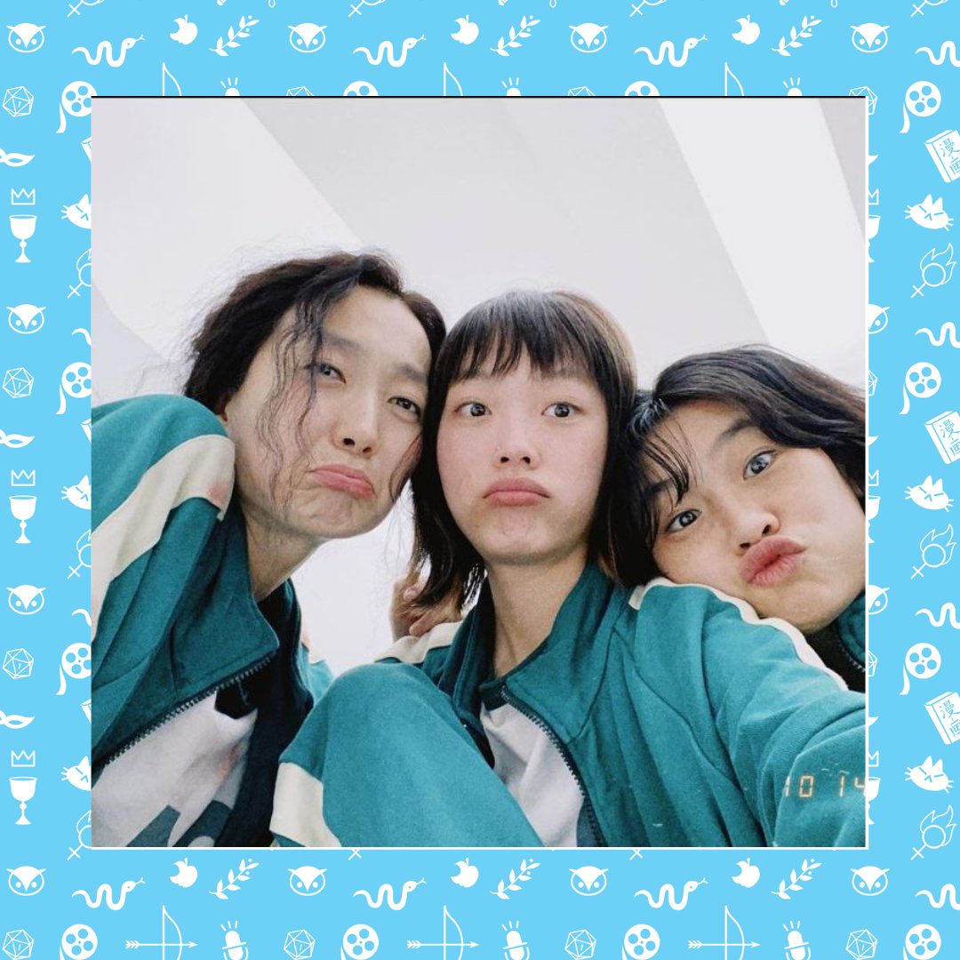 wenchbenchpod's tweet photo. This coming week, Alison and Fonda sit and chat about these wonderful women and the characters they portrayed in Netflix's hit @squidgame series! https://t.co/Yb38aO0LAU