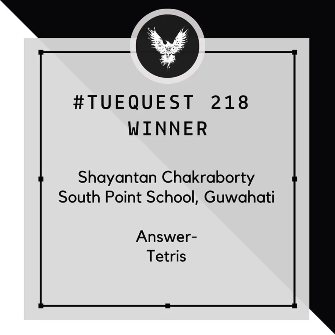 SRCCQuiz's tweet photo. TueQuest is here again to get your mind working.
Send in your answer for #TueQuest 219 in the DMs!
#quiz #quizgame #quizquestions #quiztime #quizinstagram #quizzes #quizzer #fun #knowledge #srcc #delhi #du #delhiuniversity #questions #challenge #sitcom #tv #show https://t.co/dKZDoZ6lgF