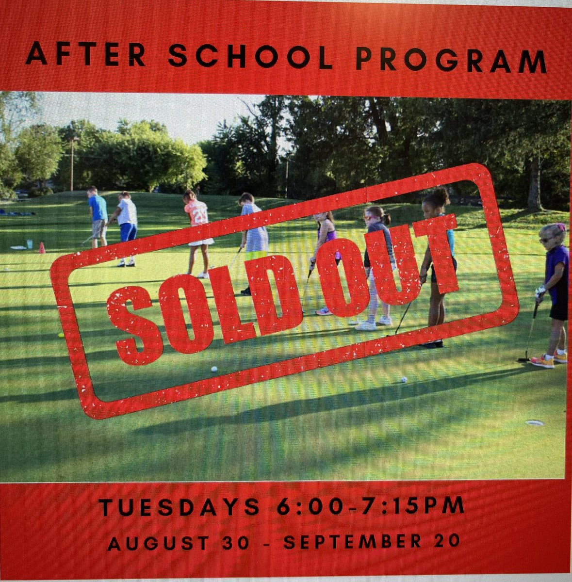 SPsmoooth7's tweet photo. After School Program starting August 30 is sold out https://t.co/y8eUtzRQj3