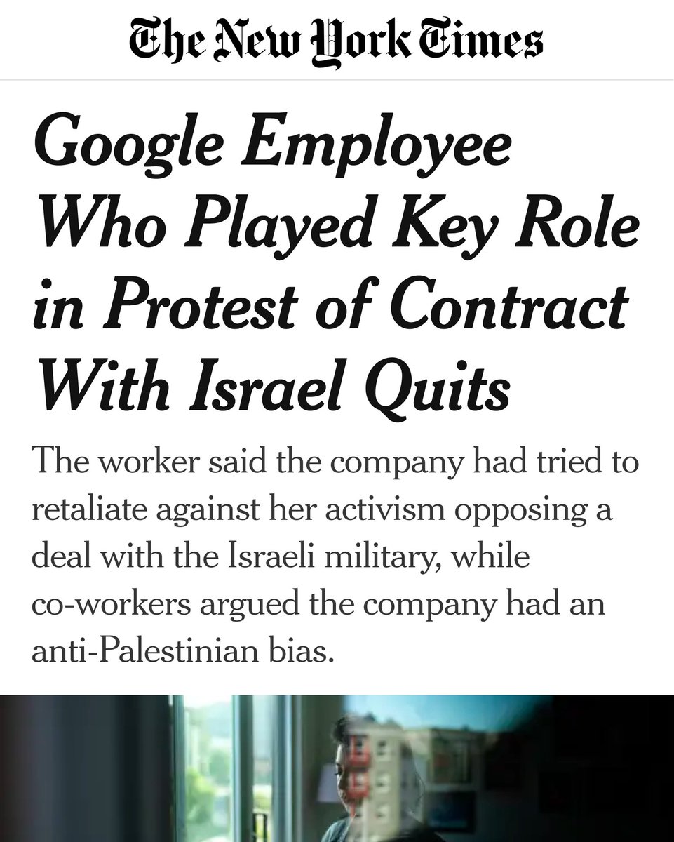 MPower_Change's tweet image. BREAKING—@Google worker organizing w #NoTechForApartheid resigns over Google’s retaliation against Palestinian &amp;amp; allied workers speaking up for Palestinian freedom

Workers don't want their labor to enable Israeli violence against Palestinians—but Google is silencing them🧵
