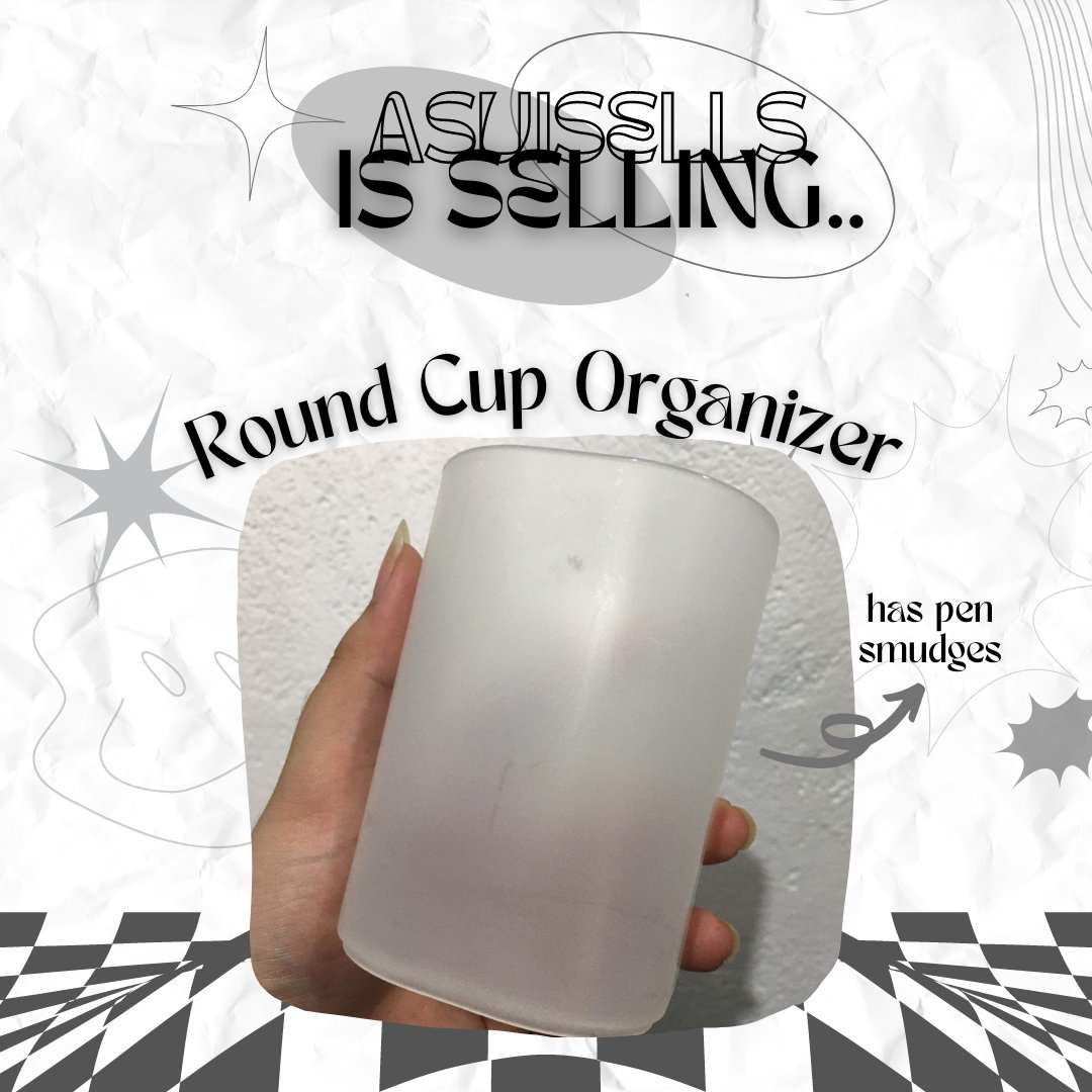 asuisells's tweet photo. ꒰ WTS LFB PH ꒱ #asuisells 

PEN ORGANIZER

— Used
— In good condition
— Minor scratches
— May smudge ng ballpen sa round cup (see below)
— Will send condi thru DM

RFS: Declutter

prices below 👇 https://t.co/V38gZs7c6Q