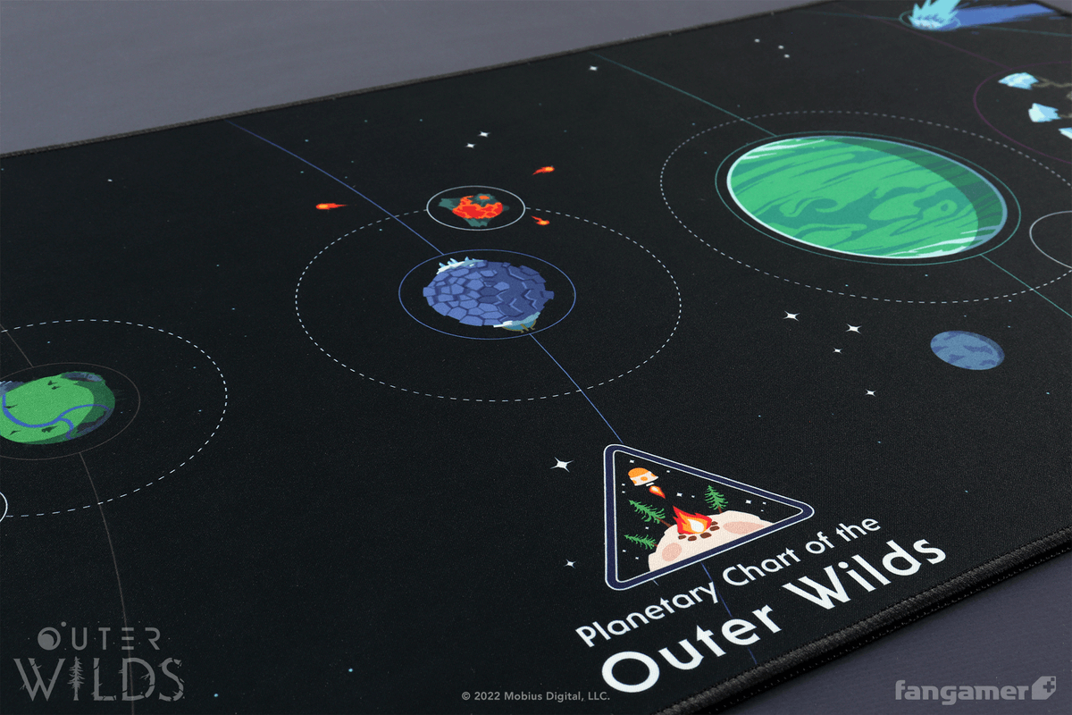 AndersonArt3D - Outer Wilds Solar System Poster