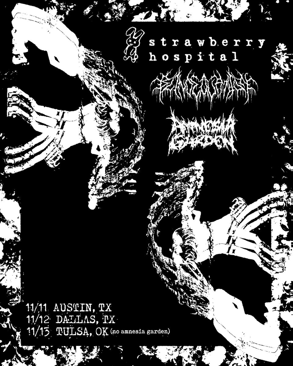 this fall w/ <a href="/BlindEquation/">⁺‧₊˚ ཐི⋆BLIND EQUATION⋆ཋྀ ˚₊‧⁺</a> &amp; strawberry hospital. info and lineups soon 🖤