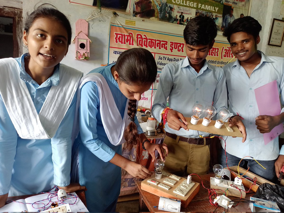 RSkushwahaPGT's tweet photo. #EBMWorkshop (Electric Board Making Workshop) #SwamiVivekanandInterCollegeSaharAuraiya @gulabdeviup @DMAuraiya @seceduup @CMOfficeUP https://t.co/aDijERIaL7