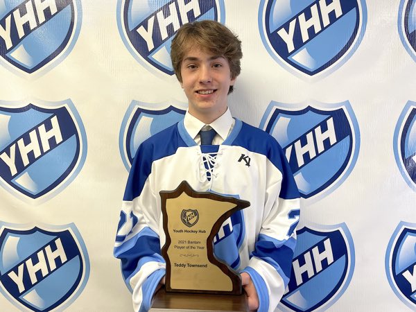 YouthHockeyHub's tweet photo. BHS

Teddy Townsend (Eden Prairie- 2024) has committed to the University of Minnesota. 

The 2021 YHH Bantam POTY had 38 points in 26 games for the Eagles in his SOPH year. https://t.co/qbxcD8RAci
