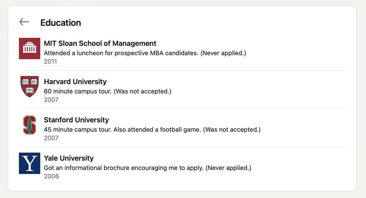 Can't believe LinkedIn is free 😂