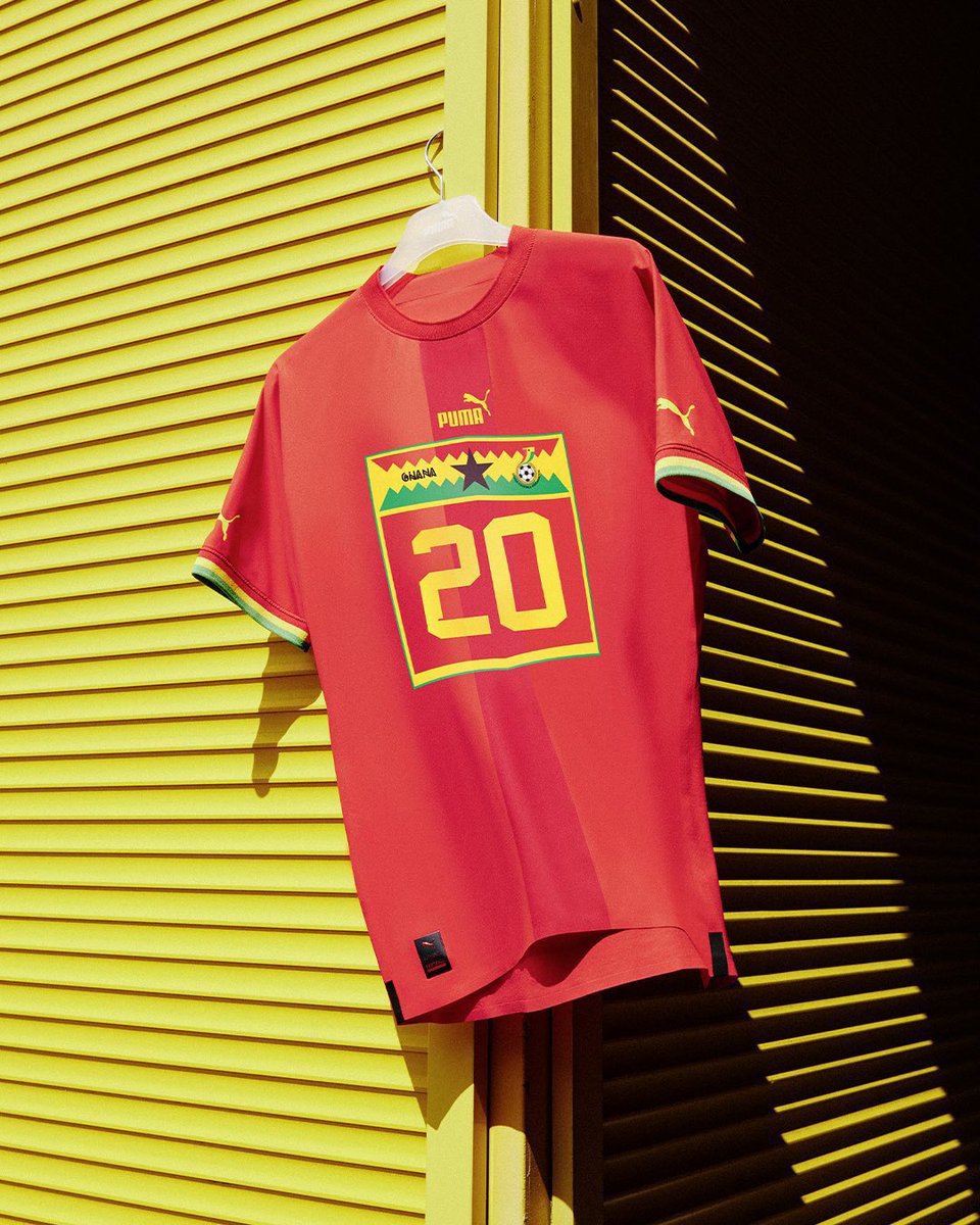 uni_forma's tweet photo. Puma takımlarının deplasman formaları tanıtıldı. 

⚽️Uruguay
⚽️Senegal
⚽️Fas
⚽️Gana
#Puma #WorldcupQatar2022 https://t.co/lfw52pcyRa