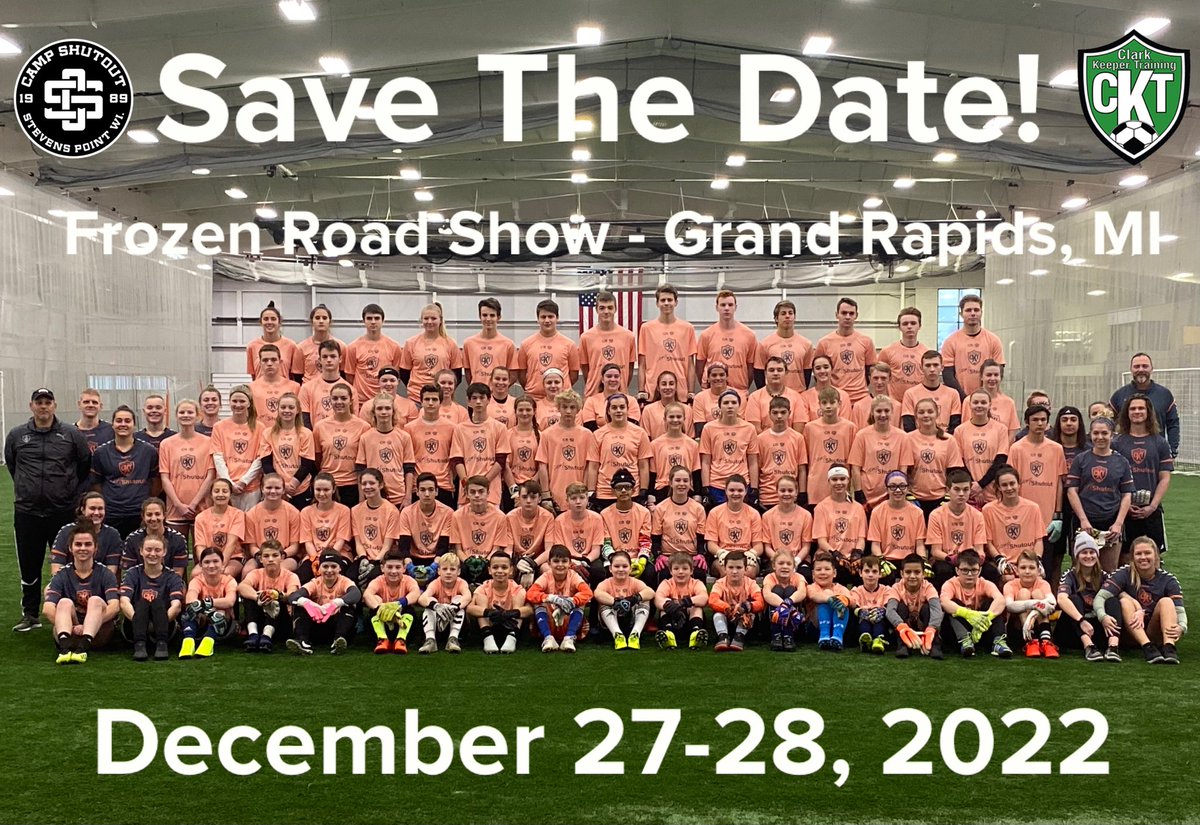 CampShutout's tweet photo. Join us in December in Grand Rapids! #campshutout #ClarkKeeper /// registration will be available soon https://t.co/wEUVY0NjKN