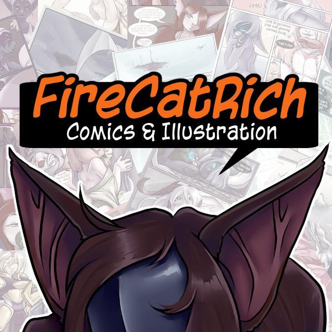 🧋 My Carrd: firecatrich.carrd.co
☕ Portfolio (sfw): firecatrich.com
🍶 Comics (nsfw, 18+ ): firecatcomics.com
🍕 Commission Info: firecatrich.com/commissions

🍜 Patreon: patreon.com/firecatrich
💸 Gumroad: firecatrich.gumroad.com