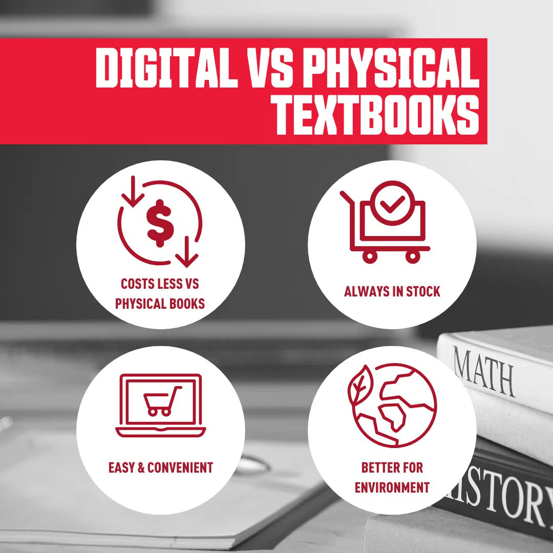 sfubookstore's tweet photo. Digital textbooks offer a variety of different benefits! The choice is yours! #sfu #simonfraseruniversity #sfubookstoreandspiritshop #fall2022 #coursematerials https://t.co/o7cgbqnYOM