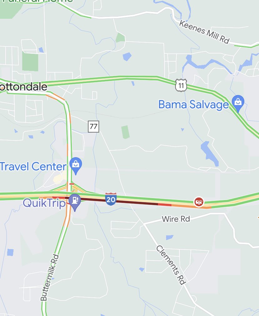 Tuscaloosa Traffic tweet media