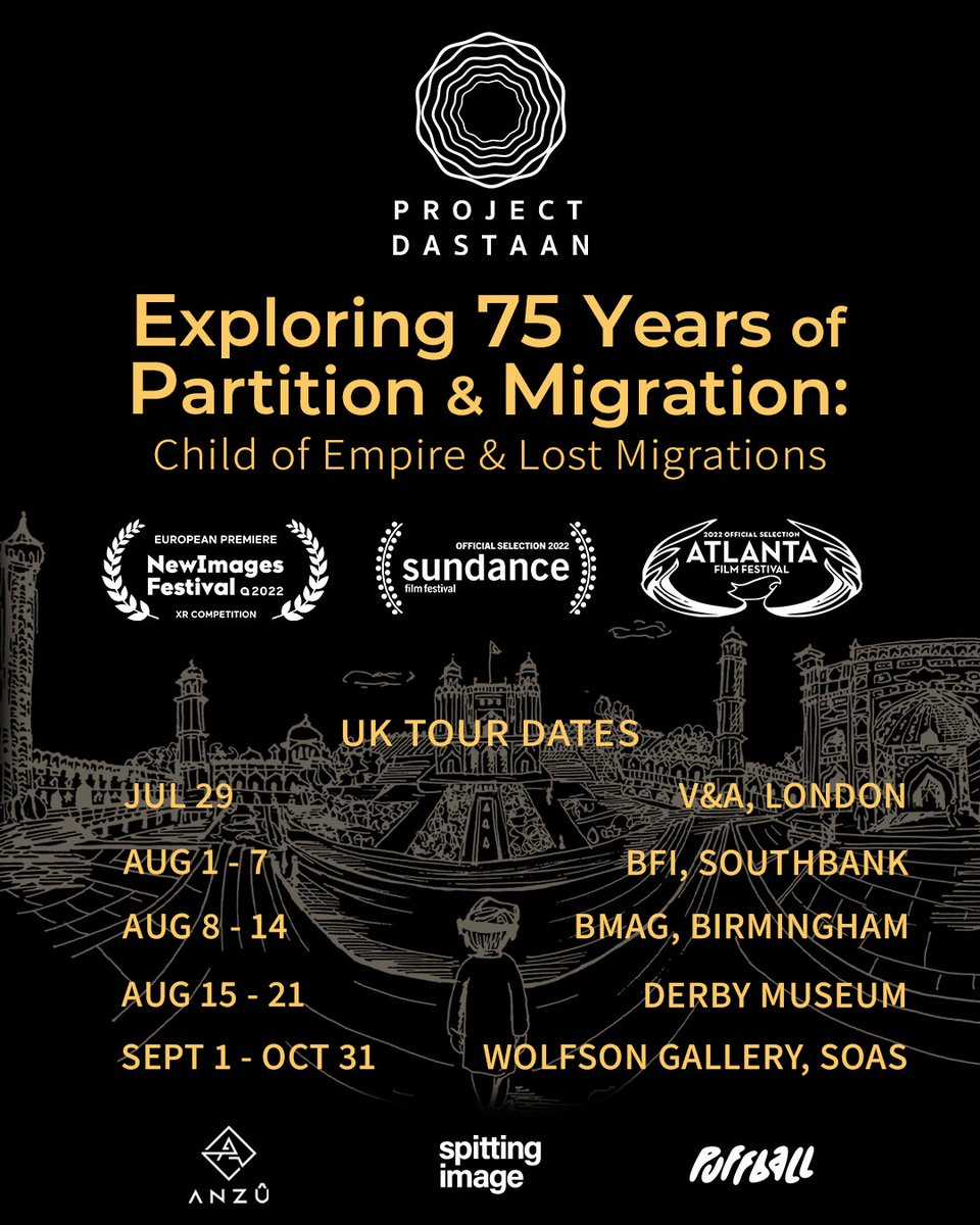 To view Partition through the art of animation and to understand trauma and the process of healing. An exhibition will be displayed on the west wall relating to border crossings. 

The exhibition will run until 31st October. Further details projectdastaan.org/about/ <a href="/sanjukta36/">Dr Sanjukta Ghosh</a>