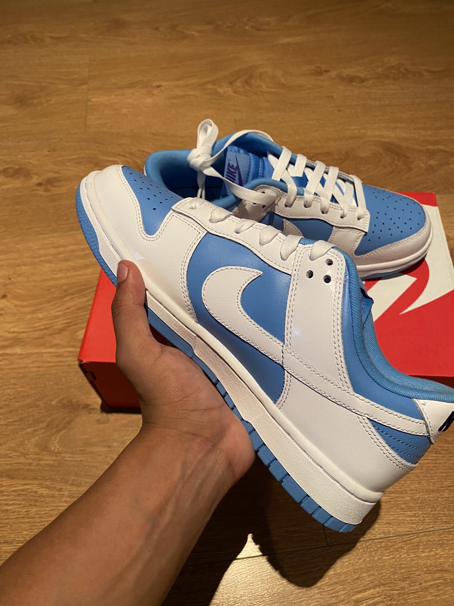 dylan_andres__'s tweet photo. Nike Dunk Low Reverse UNC 
UK 6 (Women) 
London base 
Dm me offers https://t.co/PgdJ0lVB6B