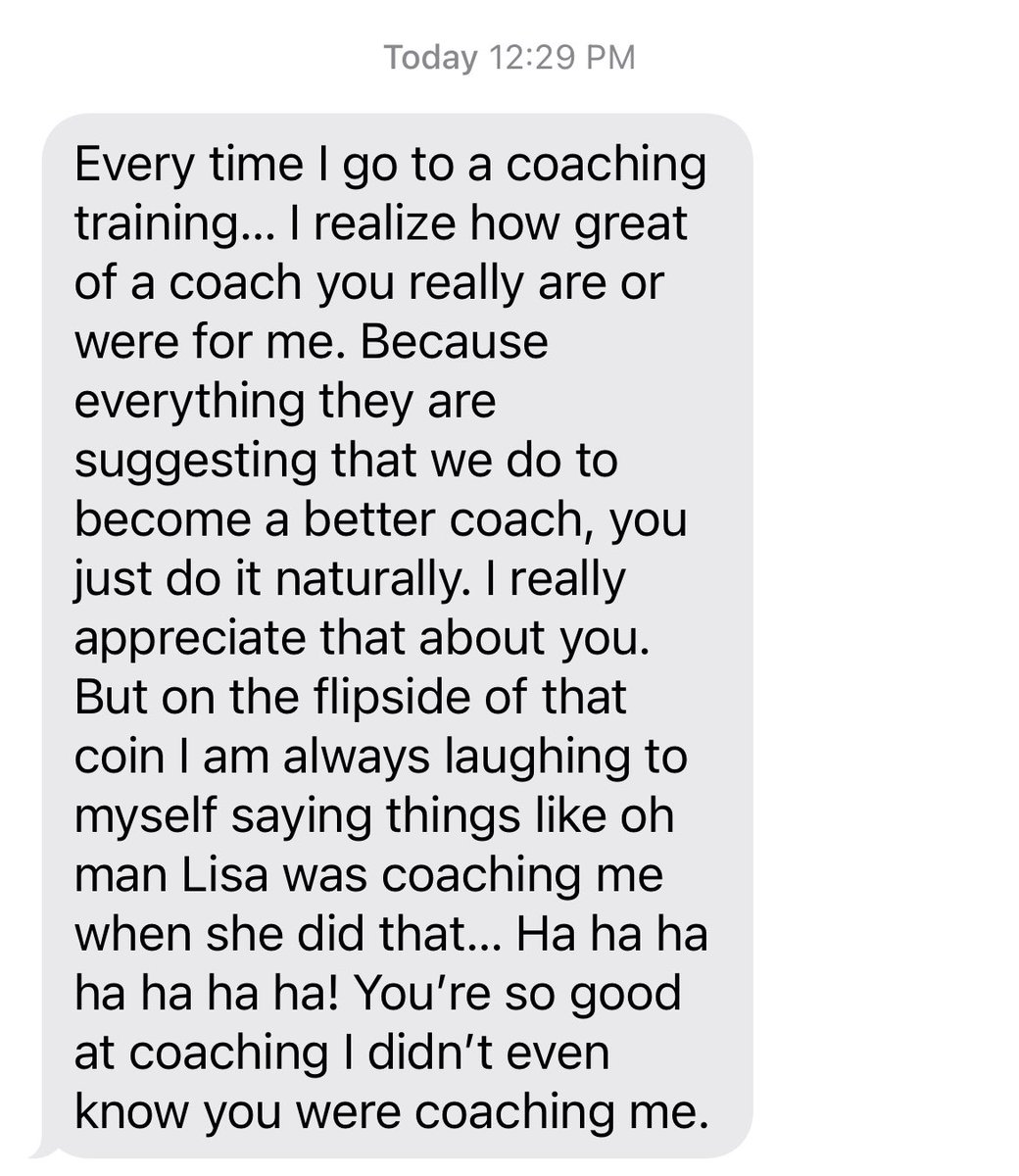 I miss those sweet notes from Ss I used to get as a classroom T. But I received the most amazing text from a former colleague who now has IC responsibilities in another district/ state. I’d like to print it out and put it on my refrigerator at home!😉 #ProudToBeD12