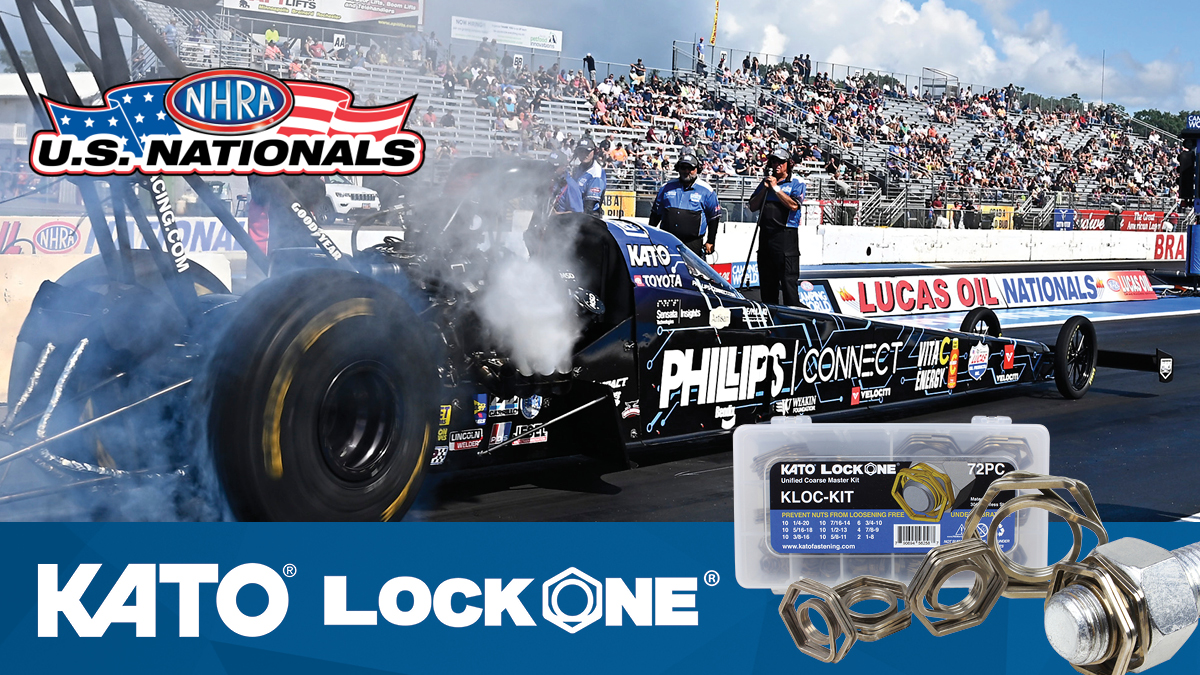 KATOFastening's tweet photo. 🏁📺🇺🇸#USNATS this weekend🙌Watch KATO sponsored @TheJustinAshley & his team @DavisMtrsprts bring that win🏆Let's go! Still using cotter pins & safety-wire 🤔 Why? Use #LockOne for a superior locking force. Buy👉https://t.co/zw2Q65bj9Z 🔩 #fasteners ✈️ #aerospace 🏭#manufacturing https://t.co/9ie6qBoyVQ