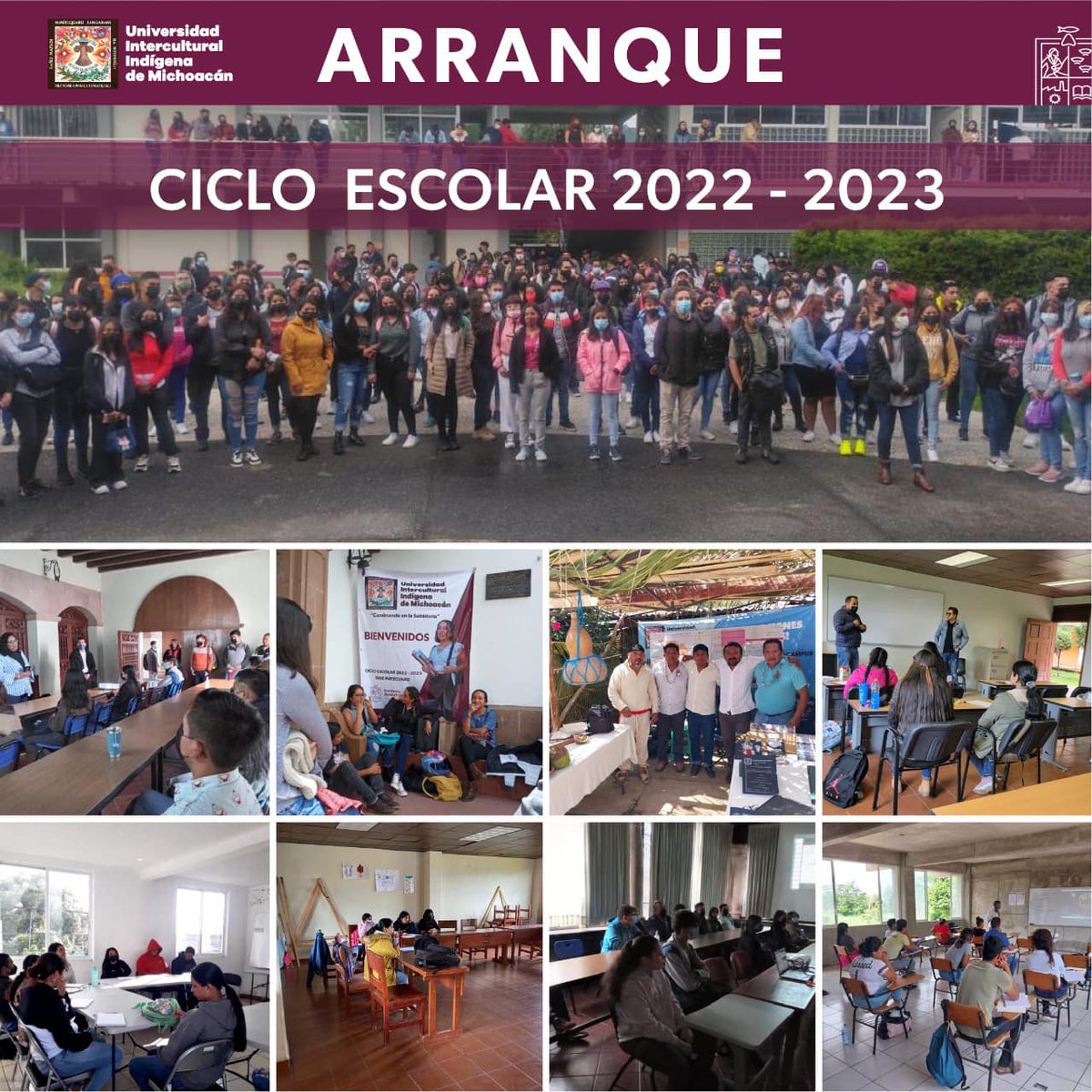 El Mtro. Francisco Márquez Tinoco, rector de la Universidad Intercultural indígena de Michoacán, da la más cordial bienvenida a toda la comunidad estudiantil de la UIIM, a quienes son alumnos (as) de nuevo ingreso y a los que ya forman parte de esta gran Casa de estudios #SoyUIIM