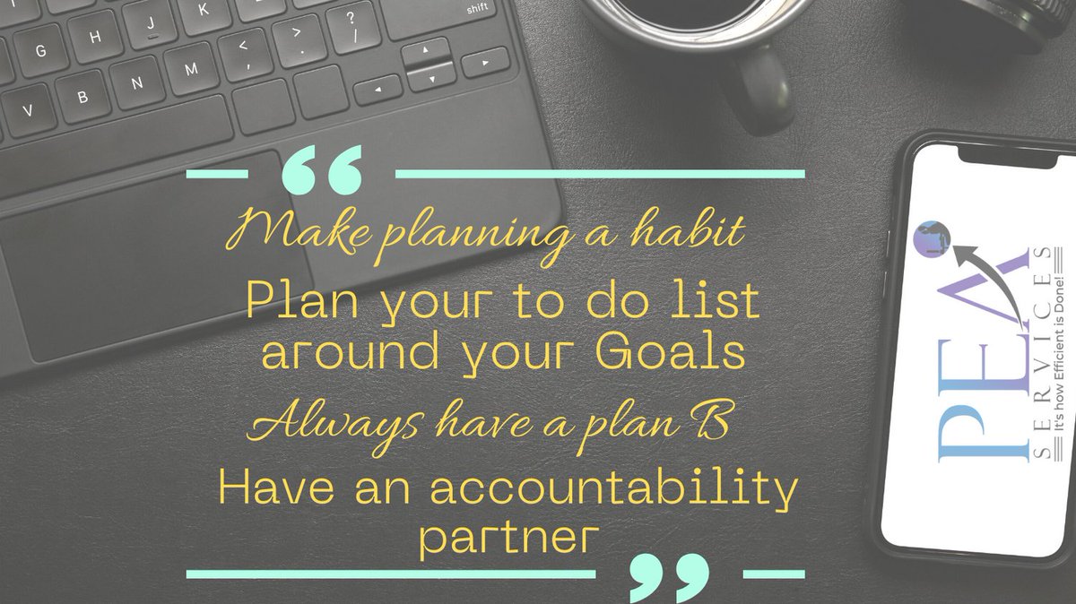 PEAServices's tweet photo. #Planning for your company's #success is a critical part of running your business &amp; achieving your #goals for proper &amp; strategic planning partner with us to assist with your office &amp; administrative tasks #toptipTuesday #adminsolutions #organizationalprofessionals https://t.co/0N4xHfdfw7