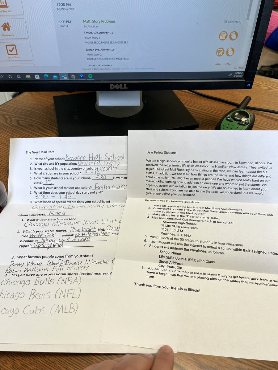 We got THE coolest letter today! How FUN is this?!?!?! I’m so excited for this project!