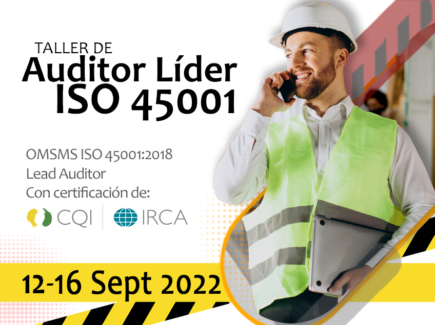 "𝐂𝐔𝐑𝐒𝐎 𝐃𝐄 𝐀𝐔𝐃𝐈𝐓𝐎𝐑 𝐋𝐈𝐃𝐄𝐑 𝐈𝐒𝐎 𝟒𝟓𝟎𝟎𝟏"
📅 Capacitación en Línea | 𝟏𝟐 𝐚𝐥 𝟏𝟔 𝐒𝐞𝐩𝐭 𝟐𝟎𝟐𝟐
¡Inscríbete ahora! 🔎 consultoresamerica.com/curso-auditor-…
Certificado con valor internacional
INFORMES:📲 8115180837 
✉️ soluciones@consultoresamerica.com