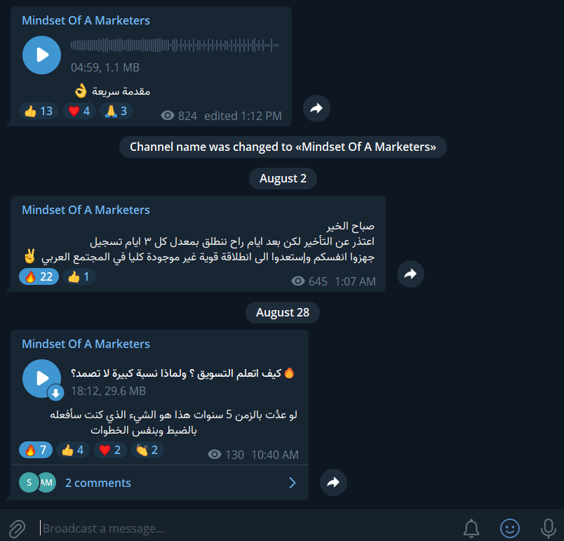 آخر 20 شهراً إنتقلت من 0 متابع إلى 30,000.
 
تعلمت الكثير من الدروس التي أخذت مني وقت وفلوس كثير ....