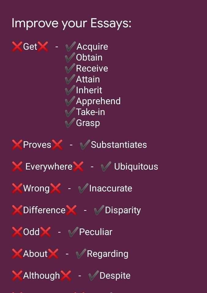 English_idioms9's tweet photo. 🚦Improve Your Essay Writing https://t.co/Ne86iwRdGa