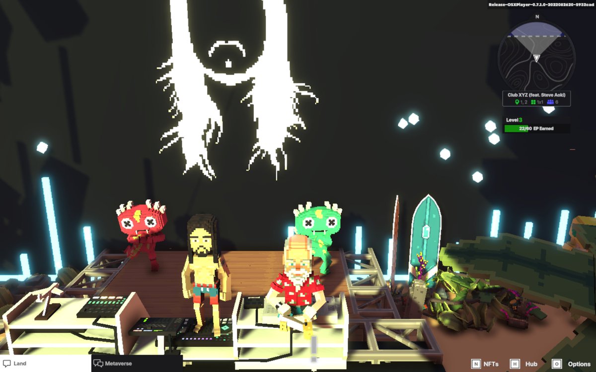 MetaSandWarior's tweet photo. @TheSandboxGame @steveaoki I just participated in the #SandboxAlphaS3Giveaway for a chance to win 500 SAND! On stage with Steve Aoki, check out my screenshot below!
👇 https://t.co/6jvlyfUfM6