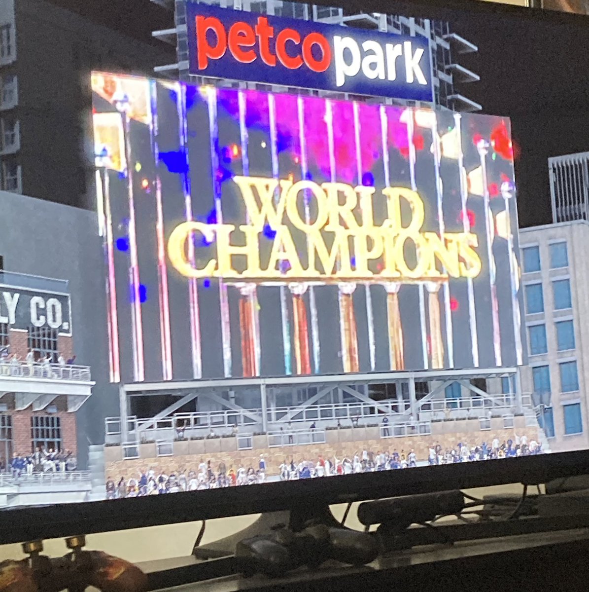 _Beastmode9000_'s tweet photo. As Mike Goldberg would say: “IT IS ALL OVER!”
7, count ‘em, 7 World Series championships in a row! Is there any stopping me and the Padres? I honestly don’t think so (hey that rhymes) ⚾️🔥🏆
#TimeToShine #MLB17 #MLBCareer #Gaming #PS4 #WorldSeries #PadresVsAngels https://t.co/kr83AGRpbY