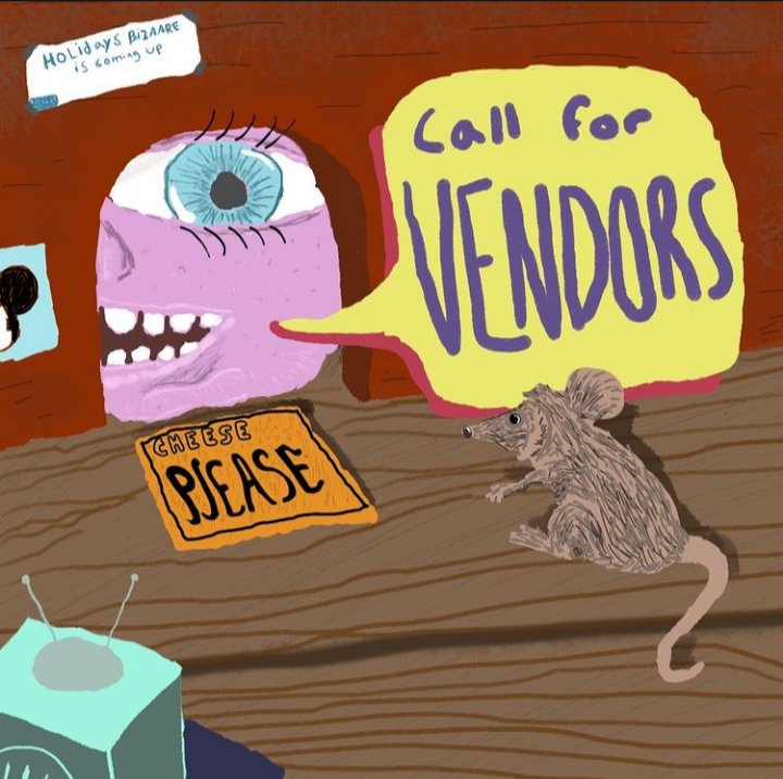 Wrong_Brain's tweet photo. CALL FOR VENDORS!
The 11th annual Wrong Brain Holidaze Bizaare is accepting applications for vendors, artists and performers! Event to be held Dec 5 at the Newmarket Millspace, submissions due by October 7.

Application and more info ⬇️
https://t.co/yimC7rhN5K https://t.co/sHc6GJ9wtF