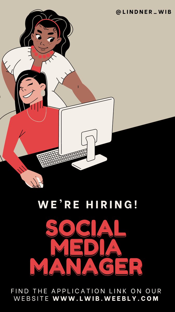 Apply here if you're interested in becoming the LWIB Social Media Manager for the '22-'23 school year: forms.gle/wGodSKpdhU8N36…