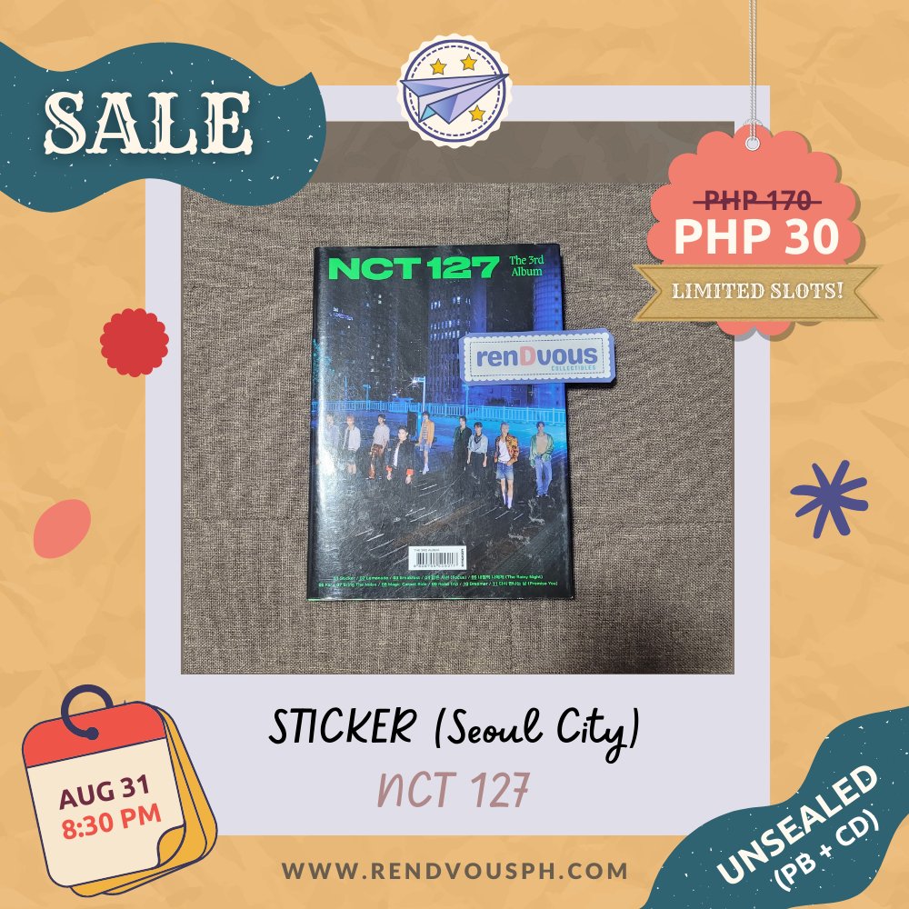 renDvousPH's tweet photo. 🔽NOW ON SALE!🥳

WTS | LFB 🇵🇭
✨ONHAND
✨starts at Php 30.00
✨limited slots only, get yours now!
✨https://t.co/rHzFg3clbo

🚚SCO / GGX / LBC
💶gcash / bank transfer

🏷 opened unsealed album nct 127 itzy dreamcatcher https://t.co/YwmW8lUst4