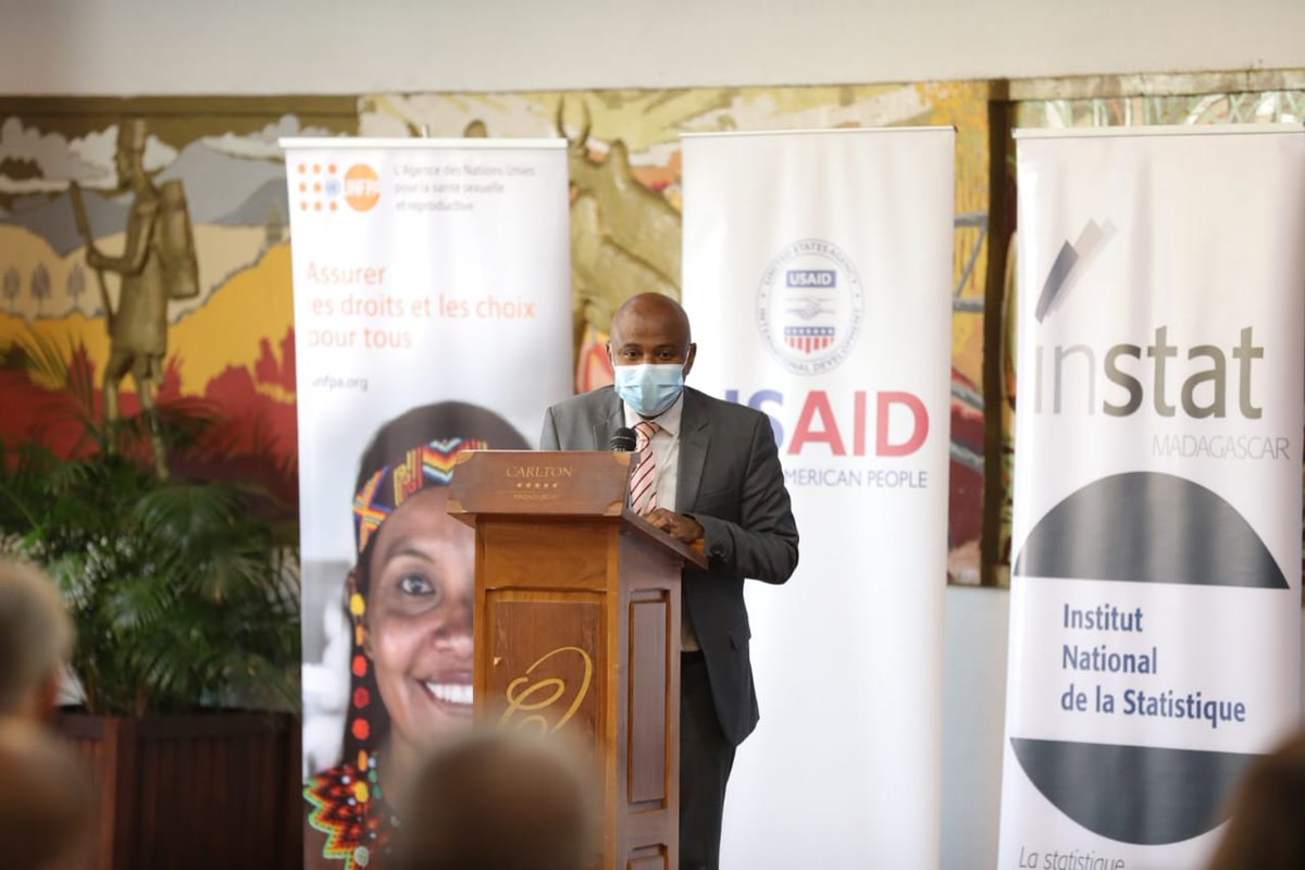 UNFPAMadagascar's tweet photo. 1/2
The results of the 5th Demographic and Health Survey 2021 for Madagascar, EDSMD-V, were published today.
The survey was carried out among 20,000+ households with the support of @ManagerMef, @Msanp_Mada, @UNFPAMadagascar, @UNICEFMada, @USAIDMadagascar and
#MadagascarEDS. https://t.co/Hox0VkvwKq