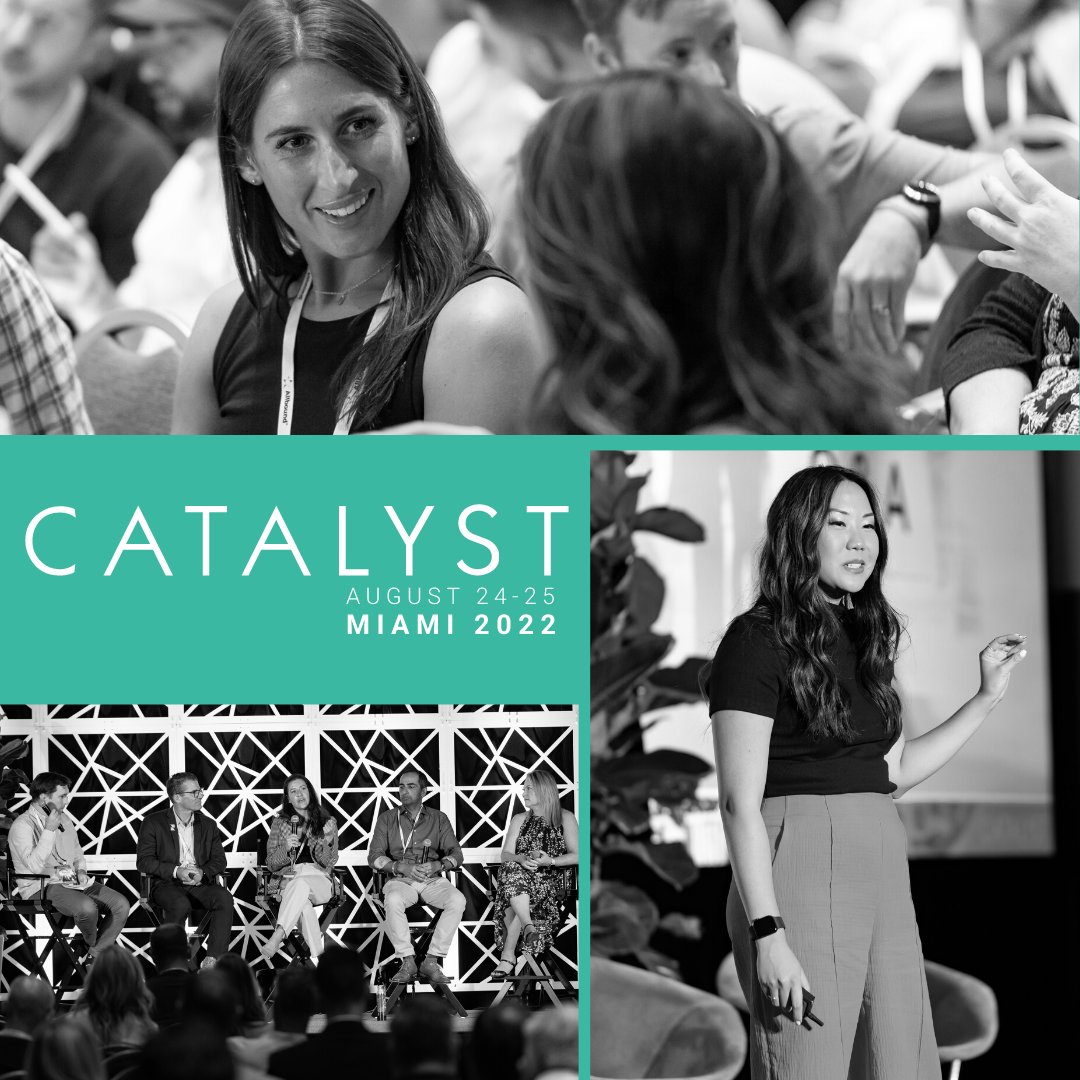 What a week! We still can't believe it's over.
A huge thank you to everyone who attended the inaugural Catalyst conference in Miami — we’re already looking forward to next year! 
Don't forget to share your photos with #Catalyst22! We want to see hear your thoughts.
#partners