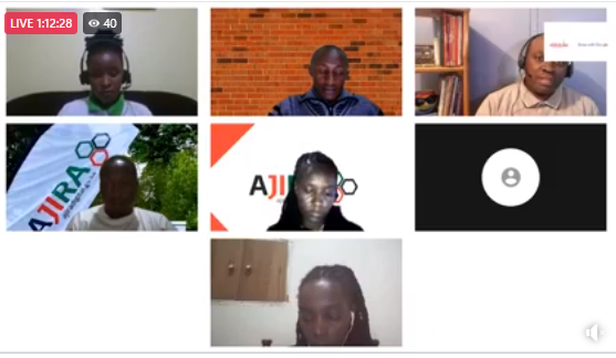 eMobilis's tweet photo. "Online work is work and if you want to succeed, you must treat it with the same gravity as any other profession by constantly advancing your skills in the relevant field." - @robertmuita 
#AjiraMashinani #TheFutureWorksOnline 
Join the session here https://t.co/8OBlJKkeJ7 https://t.co/4jFQm1pbPY