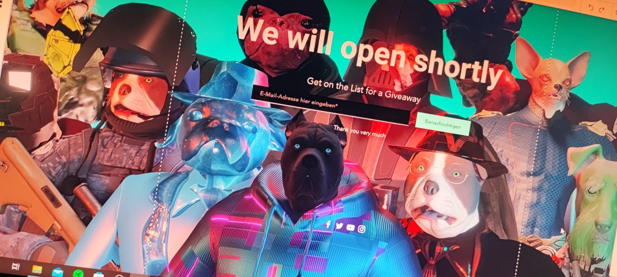 DogsDrip's tweet photo. Website will be online Soon! There you can sign in for a Drip Dogs NFT Giveaway! Stay tuned #NFTs #NFTCommunity #NFTGiveaways #nftart #nft #NFTdrop #NFTCommmunity #dripdogs https://t.co/kYa2r1oy4B