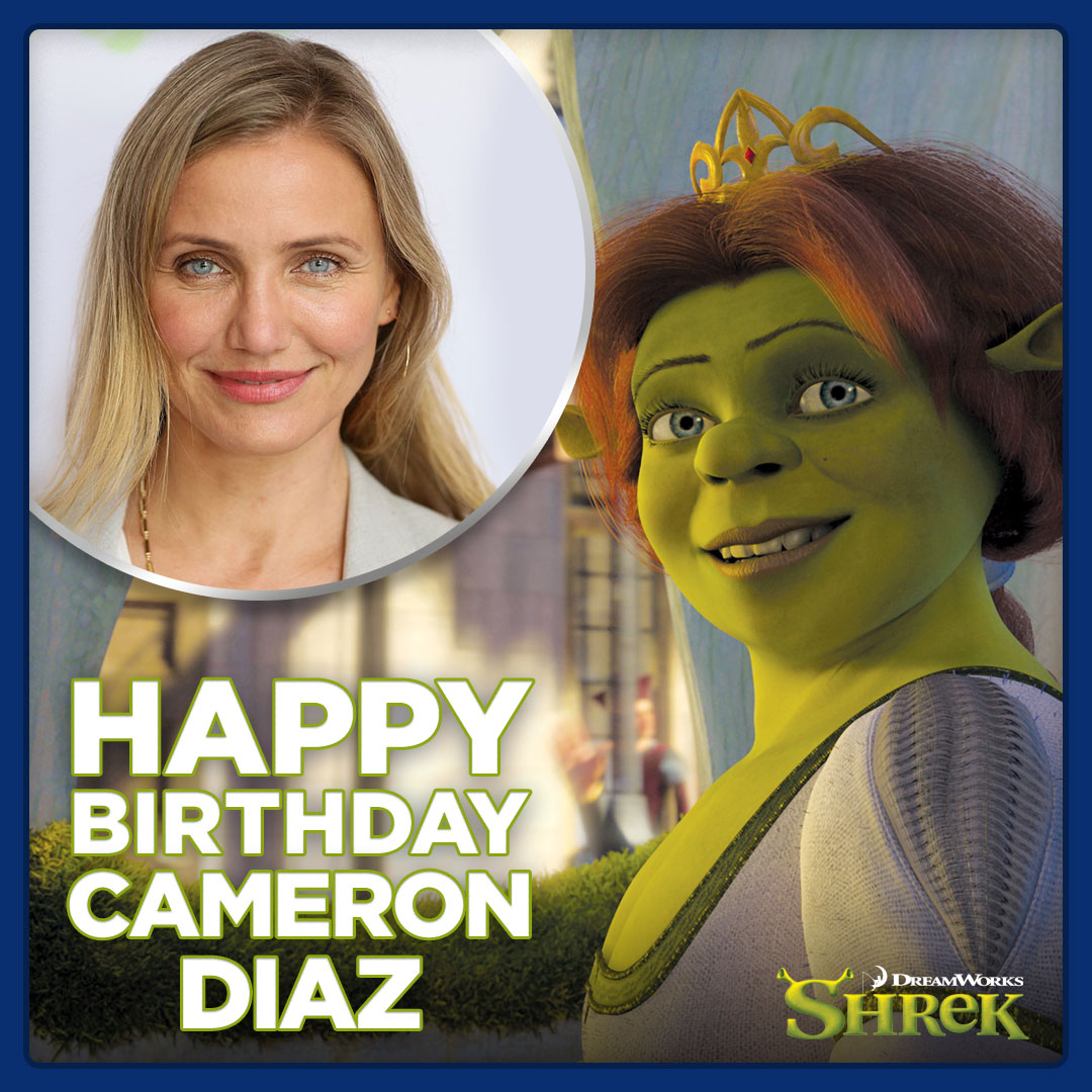 RT @Dreamworks: Happy Birthday, Cameron Diaz! #Shrek https://t.co/EvKBDuCVeS