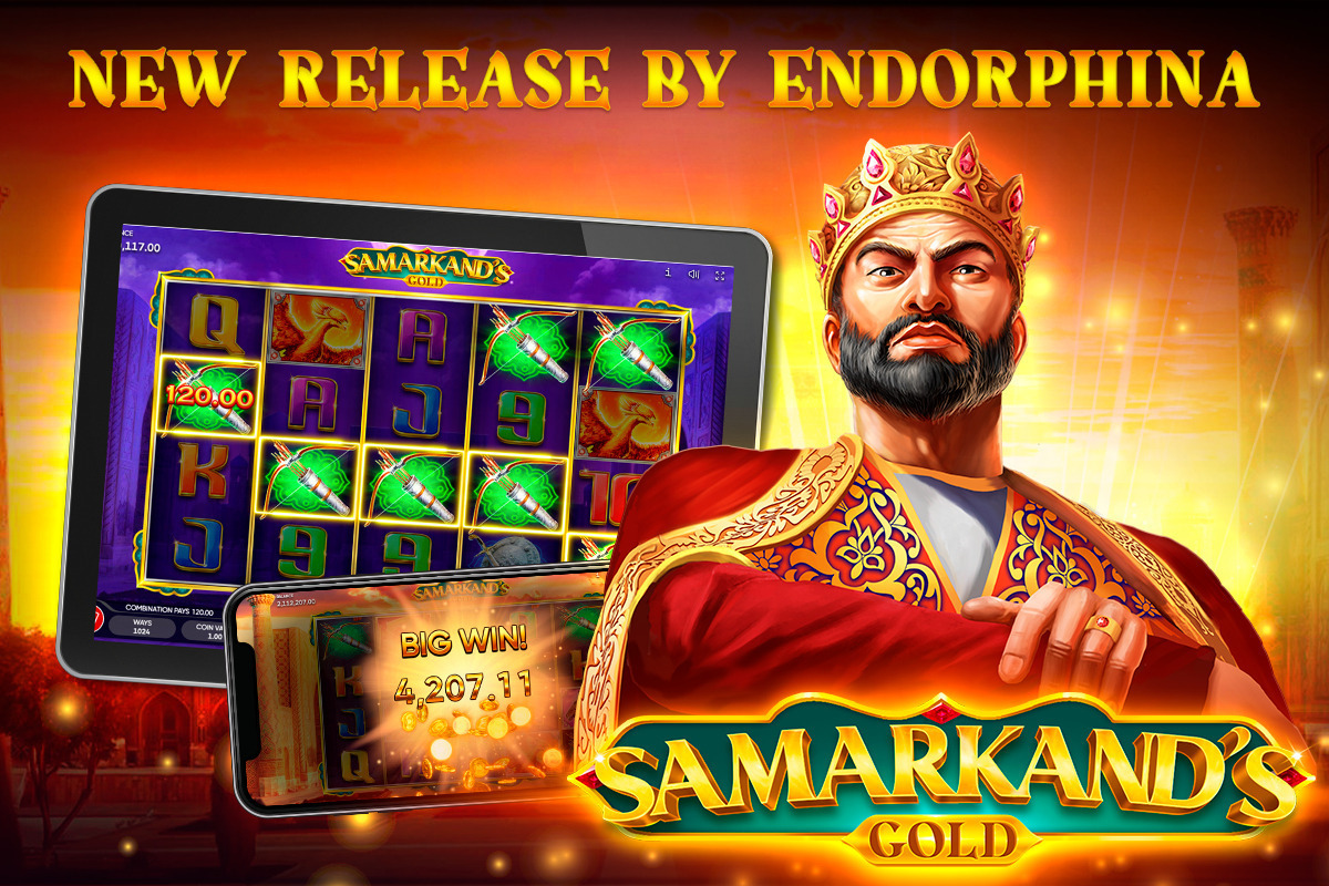 @EndorphinaGames introduces its latest #videoslot: Samarkand’s Gold

Endorphina, the leading B2B online #slotsgame provider, has put forth its latest shimmering slot. 

