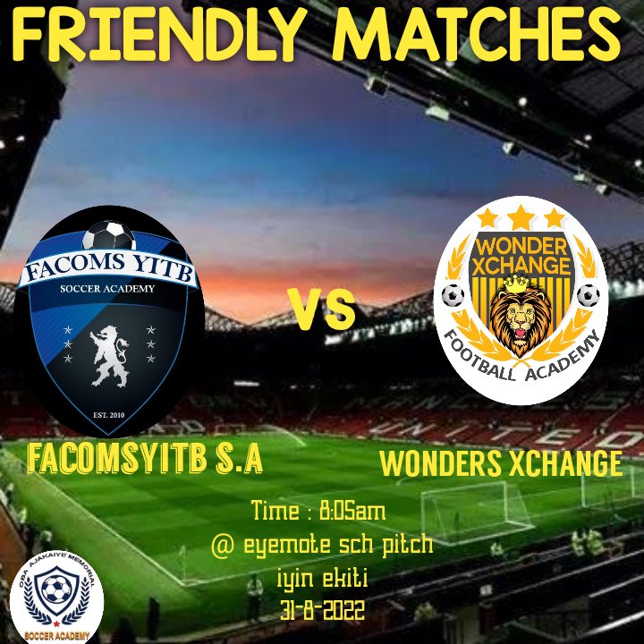 facomsyitbsa's tweet photo. The warriors go again tomorrow morning 
#eyemote sch in Iyin Ekiti. 
The facomsyitb feeders we welcome wonder xchange FC feeders by 8am. 
⚽️⚽️⚽️ https://t.co/r80ScE3vFu