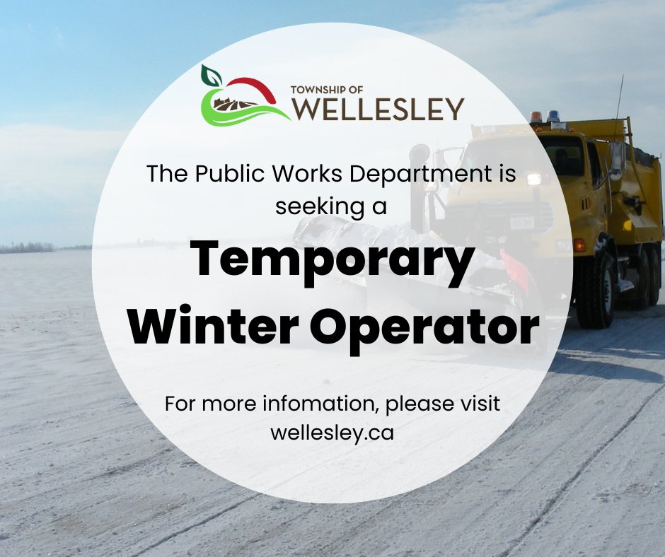 Township of Wellesley tweet media