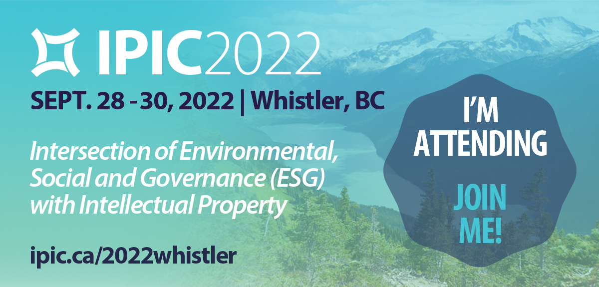 I'll be there... #IPIC2022Whistler  Will you?