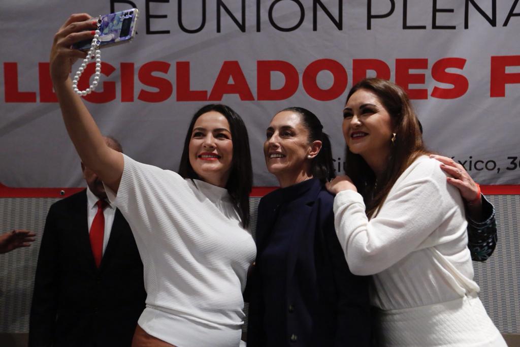 Claudiashein's tweet photo. Agradezco la invitación a la Reunión Plenaria del GP del @PTnacionalMX. Son compañer@s de lucha, y grandes aliad@s, pues representan los ideales de izquierda de la Cuarta Transformación. 

Su labor ha sido fundamental para lograr la nacionalización del litio en el país. https://t.co/ktzEso6ZUk