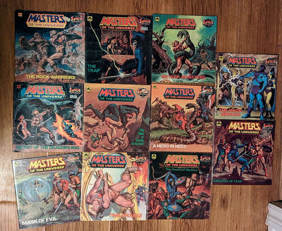 Based on a earlier #motuesday post
I think I'm missing one from these
#vintagecollector