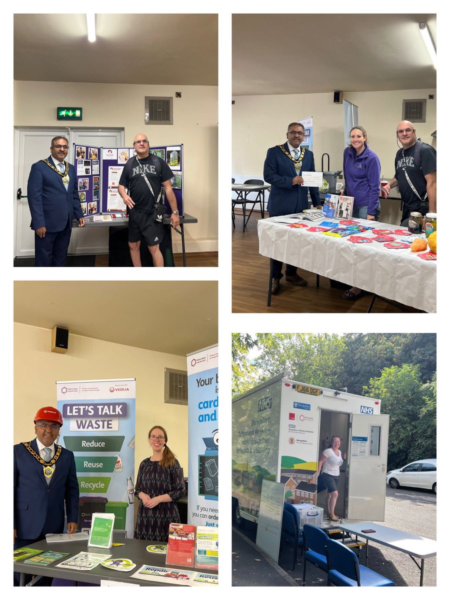 TandWMayor's tweet photo. Great to see everyone this morning at Leegomery Community Centre @LeegomeryCC Fun Day 

Lovely community event 

Always a pleasure to see @PODSTelford  @CllrPaulWatling #telfordjobbox @HealthyTF &amp; local residents https://t.co/xiew1PRsat