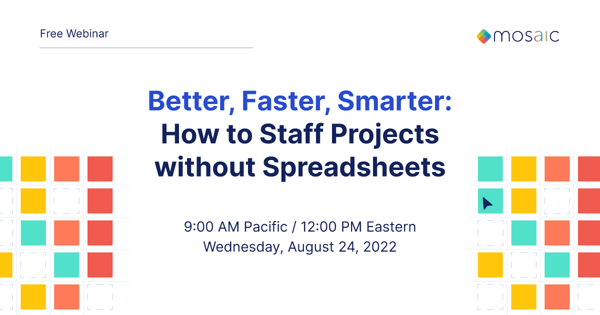 Still planning and staffing projects on spreadsheets? There's a better way. See it now: buff.ly/3TDEIZc