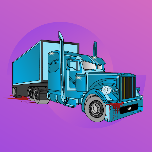 balboza27's tweet photo. 20/37 - #icecube COLD semi's are not quite as slick as delivery vans but he is still a keeper!!! #GMI #nft #gaming #p2e #playtoearngaming #racing #racingarena #WOF #vehicles #terrain #Wheels #truckers #freightpunks $WOF $ETH $MATIC $LINK https://t.co/U7keDJ3d3P