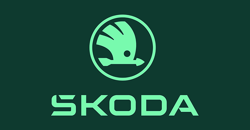 skodaautonews's tweet photo. Our new #SKODA logo says hello! What do you think of the new wordmark &amp; picturemark?