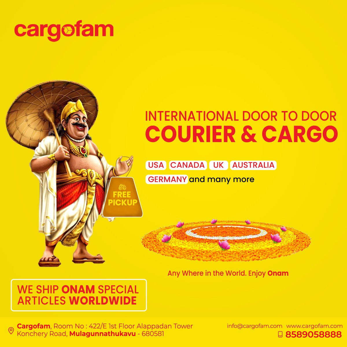 cargofam's tweet photo. Onam @cargofam https://t.co/JHynAcSuqv