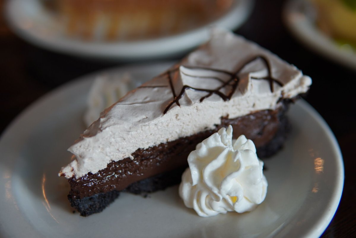 Patricks1481's tweet photo. Save room for dessert!!!!!!  Not only do we have an amazing menu for main courses, but we also have scrumptious desserts.  There are 4 different types of pie; Full of robust flavors.  It's easy as pie to eat our slices of pie🥧
Menu: https://t.co/XTbYdBUoyU 
Check out FB for info https://t.co/08ExqKQxvP